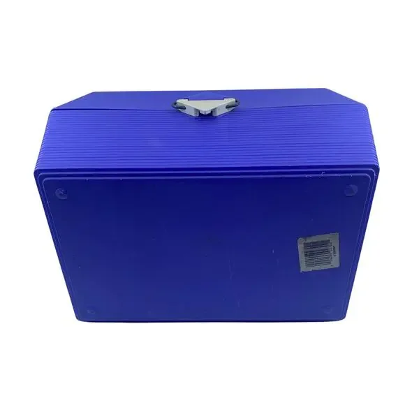 Caboodles Vintage 80s Nail Care Organizer Case - Large Purple W/ White Handle - Picture 7 of 8